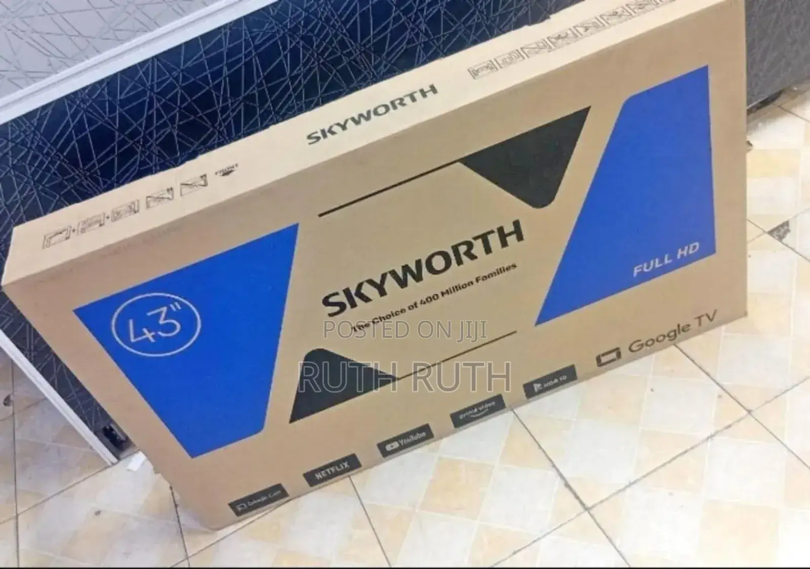 Goggle Tv Skyworth 43 Inch Smart Tv Fhd43