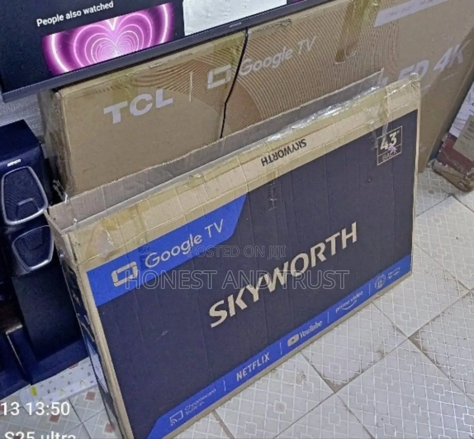Bluetooth Enabled Skyworth 43 Inch Smart Tv Fhd43