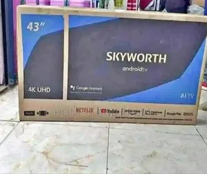 Bluetooth Enabled Skyworth 43 Inch Smart Tv Fhd43