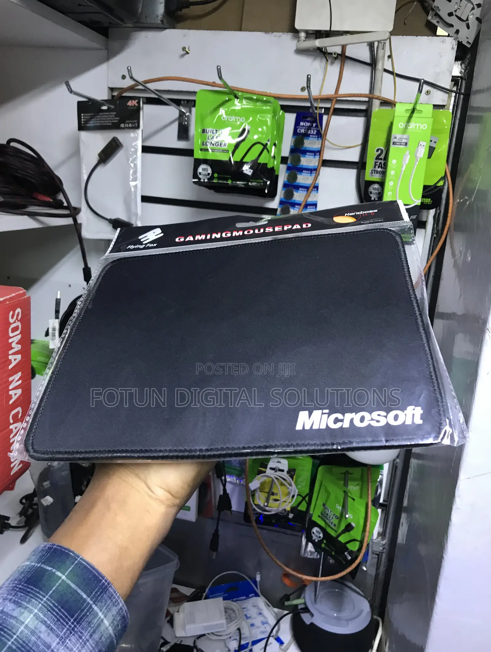 Microsoft Medium Mousepad For Gaming- Balanced Speed Control Surface