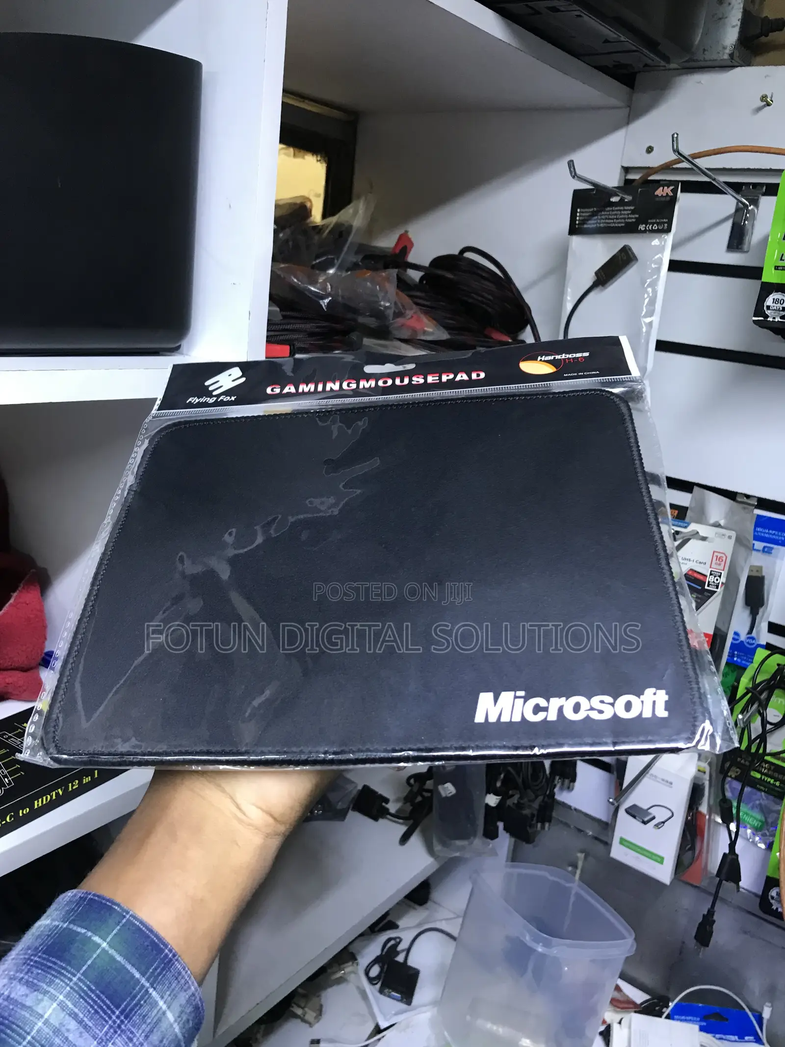 Microsoft Medium Cloth Mousepad - For Work Casual Gaming