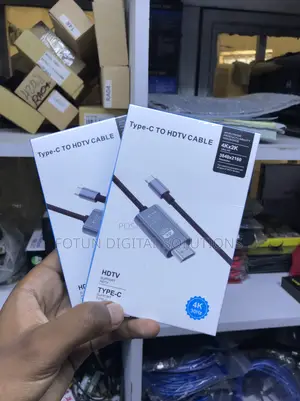 Compact Usb C to Hdmi Adapter Cable for Laptop Tablet