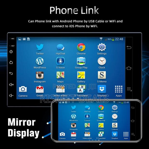 Universal 2 Din Multimedia Player Stereo 7" Touch Screen Mp5 Player - thumbnail 4