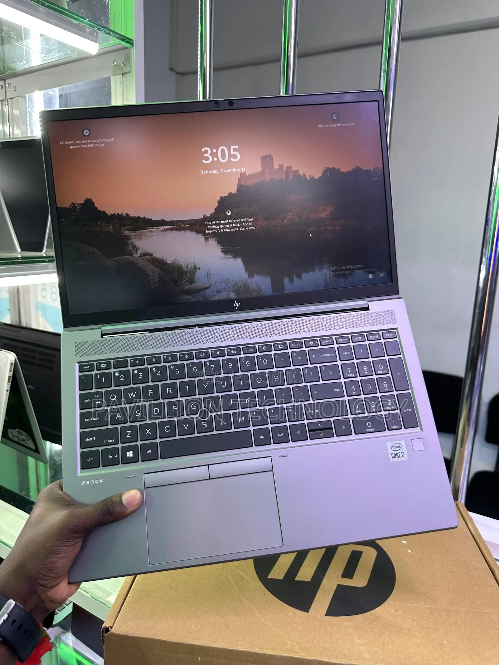 Laptop HP ZBook 15 G6 16GB Intel Core I7 SSD 512GB