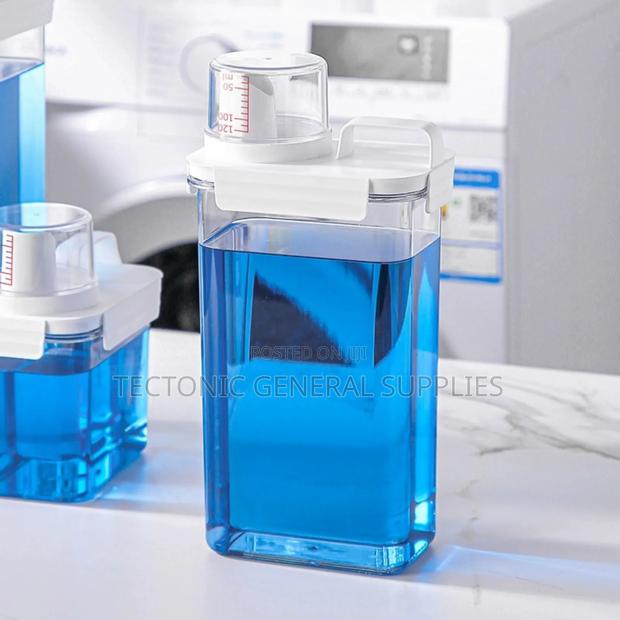 2.3l Acrylic Laundry Detergent Storage Container - thumbnail 4