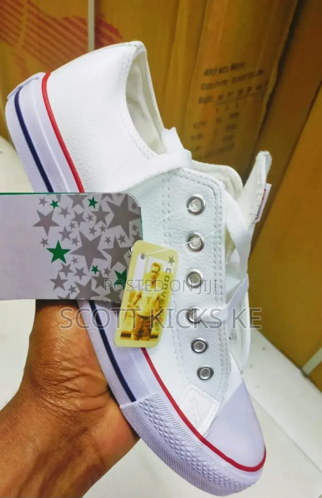 Leather Converse
