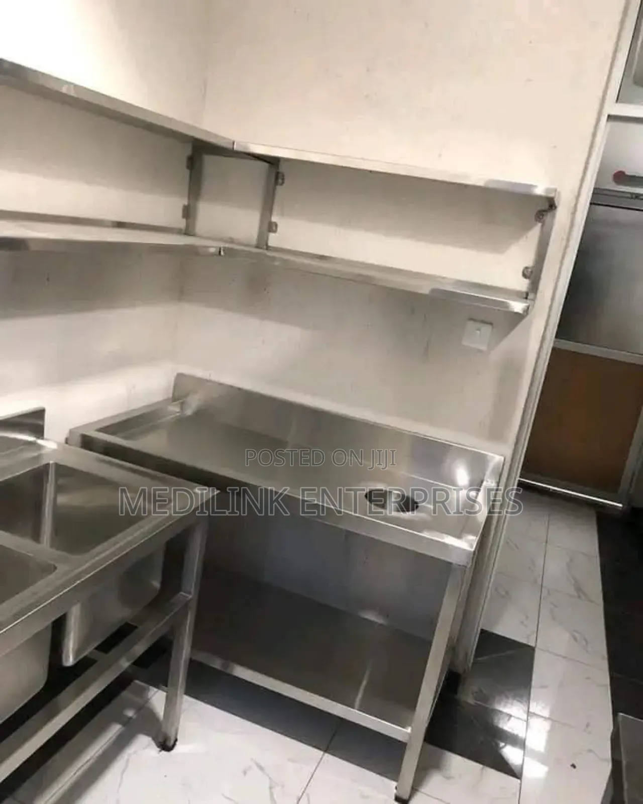 Commercial Kitchen Wall Shelves