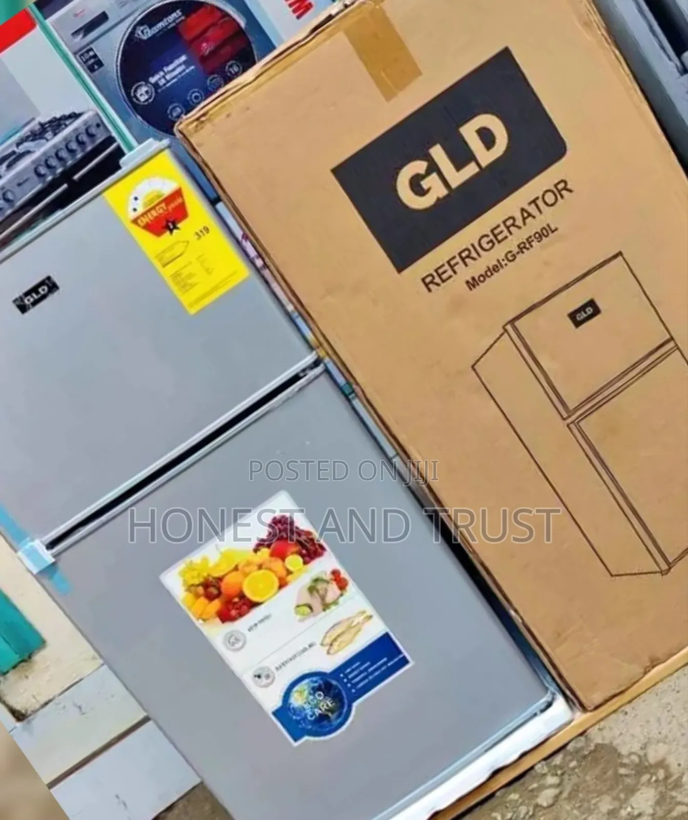 Double Door 90 Litres Glrs90sr GLD New