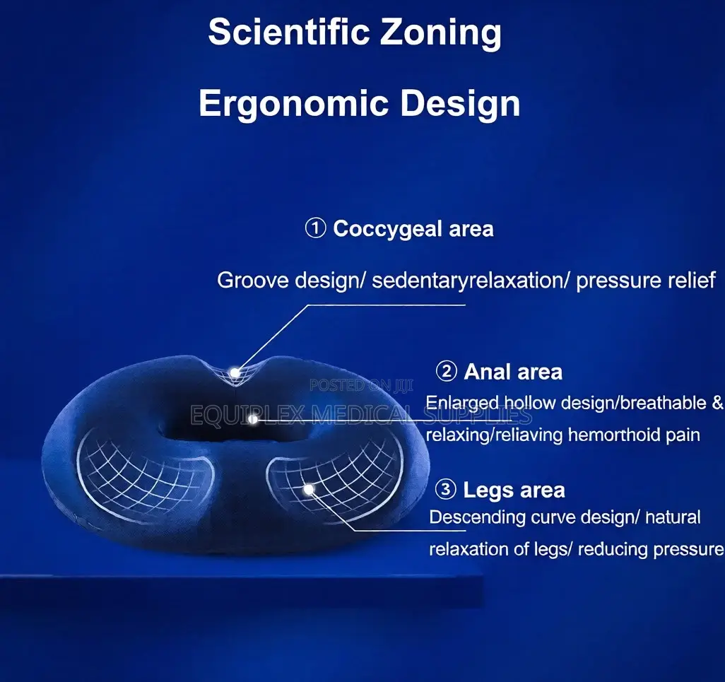 Orthopedic Donut Cushion for Hip / Back Pain
