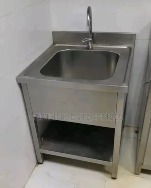 Stainless Steel Single Stand Washing Sink