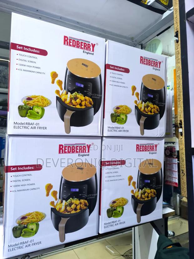 4.5litres Redberry Airfryer - main view