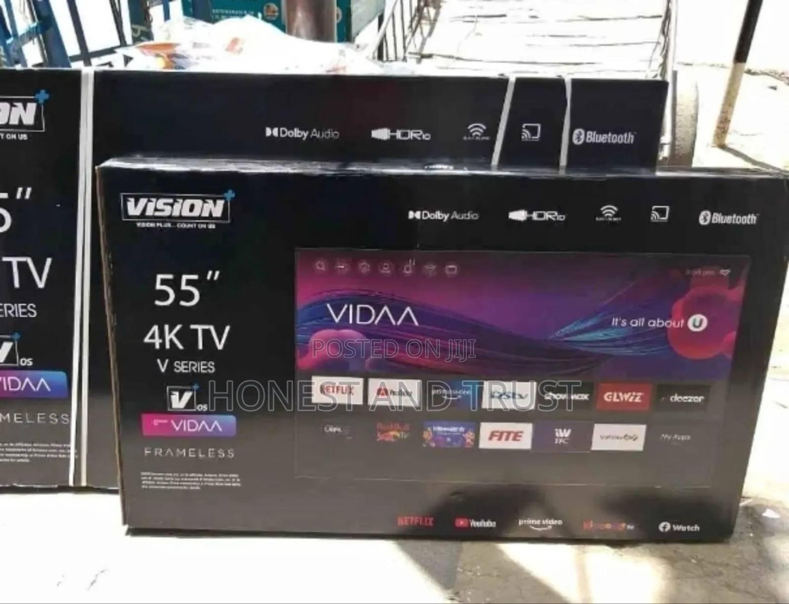 Bluey Enablef Vision 55 Inch 4 K Television v-Series