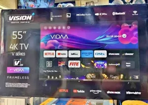 Youtube Netflix Vision 55 Inch 4 K Television v-Series