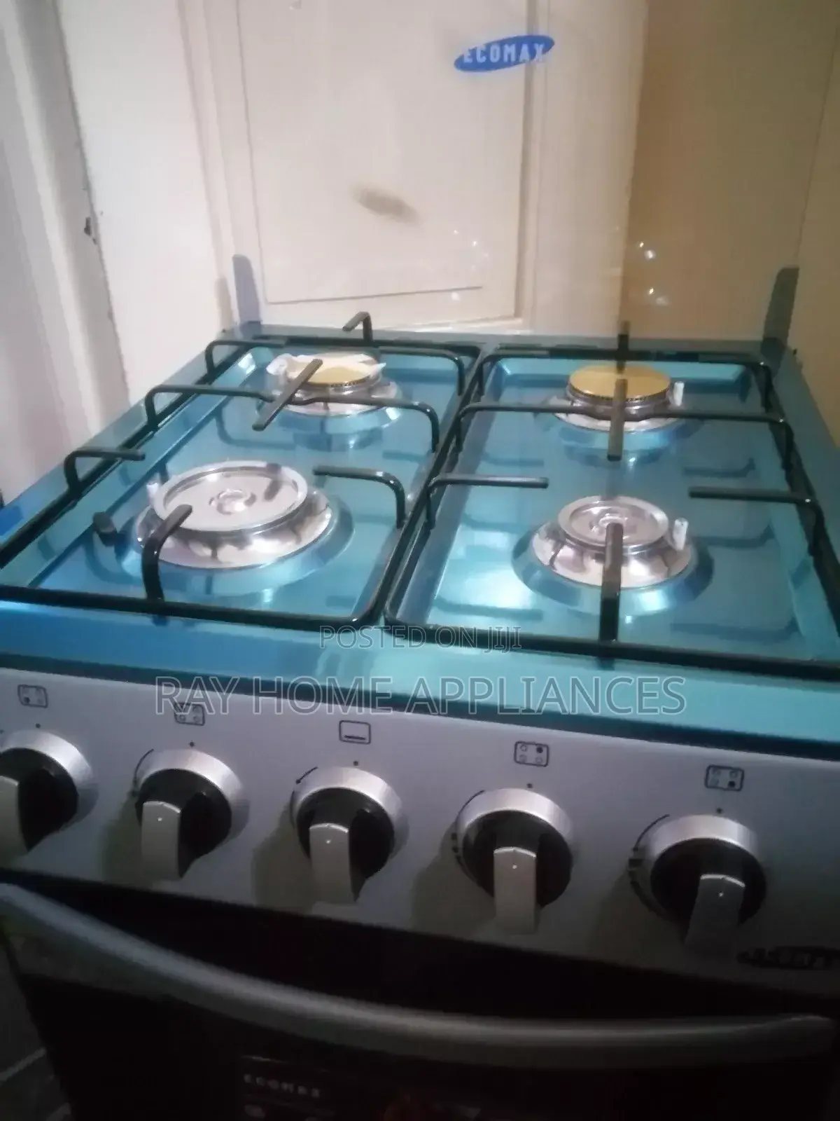 Ecomax 50cm*55cm Full Gas Standing Cooker With Electric Oven