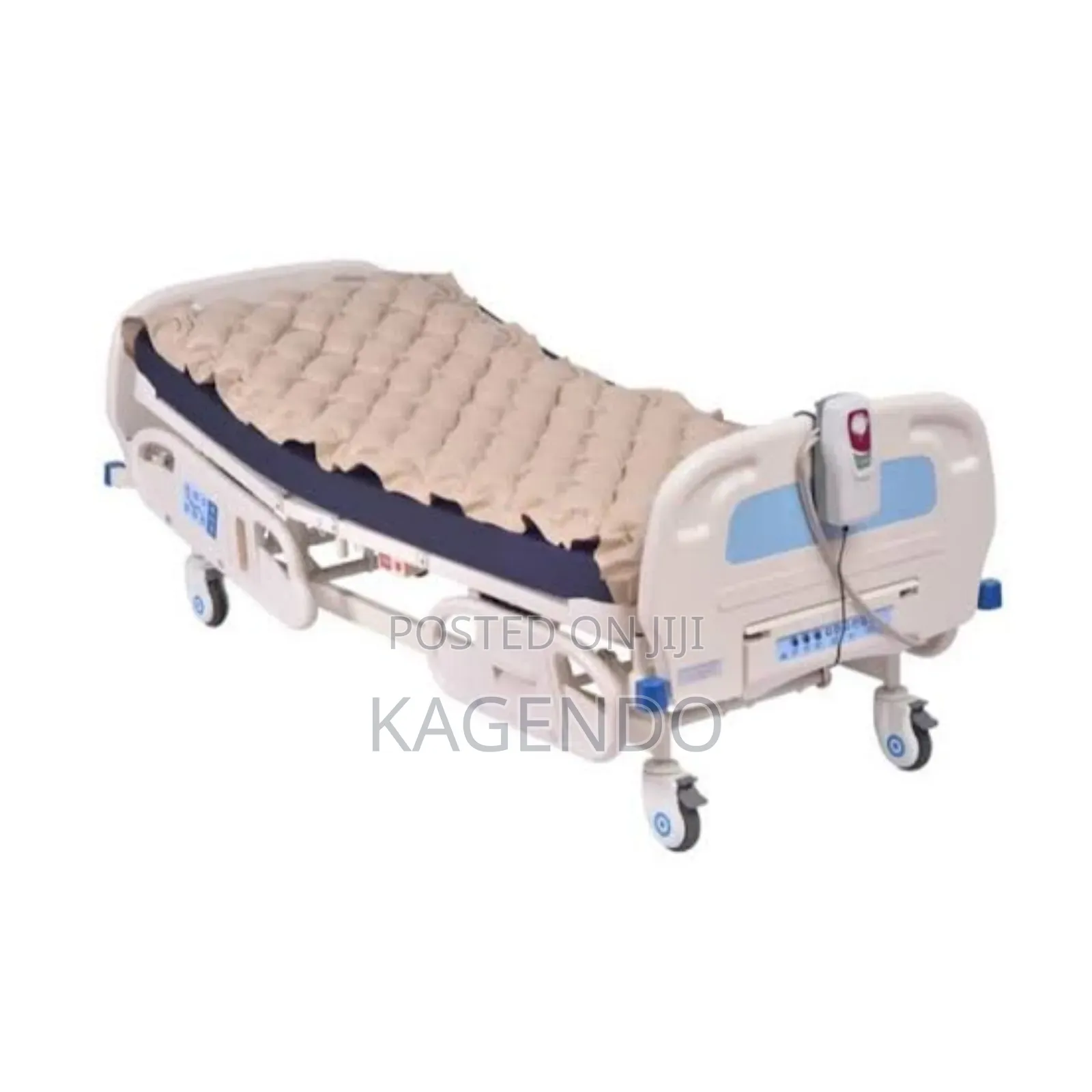 Hospital Bed With Ripple Mattress Combo