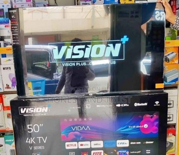 Bluetooth Enabled Frameless Vision Plus 50 Inch Television - main view