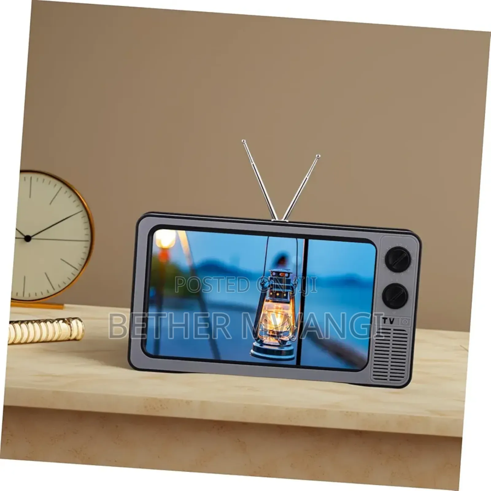 Portable Vintage Tv-screen Magnifier For Smartphones