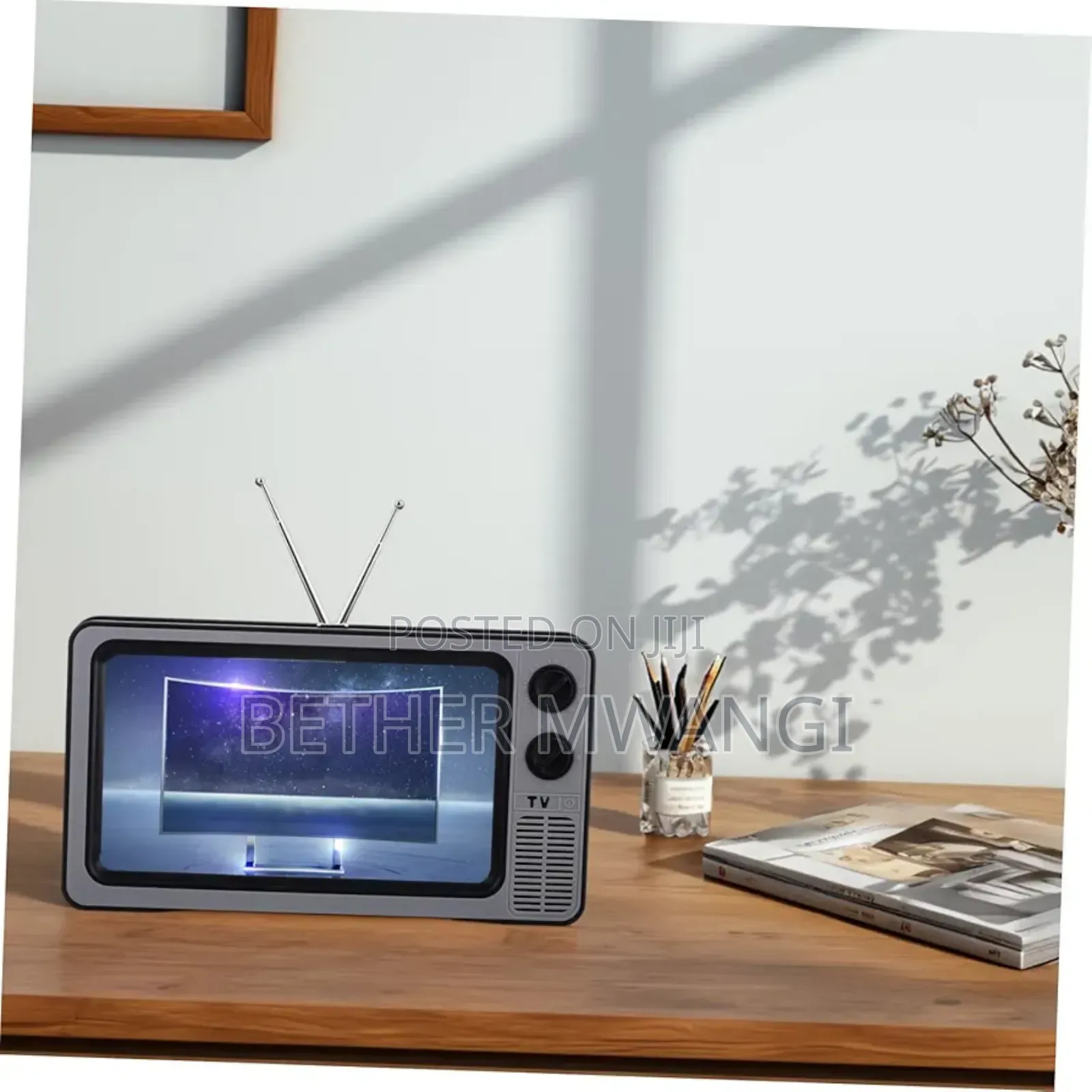 Portable Vintage Tv-screen Magnifier For Smartphones