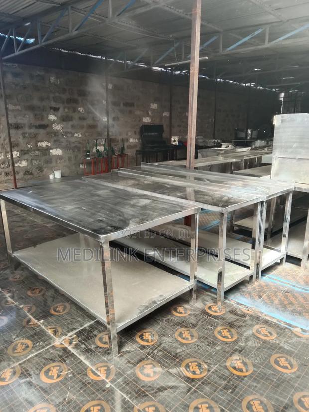 Ss 304 Customized Kitchen Working Tables /Preparations Tables