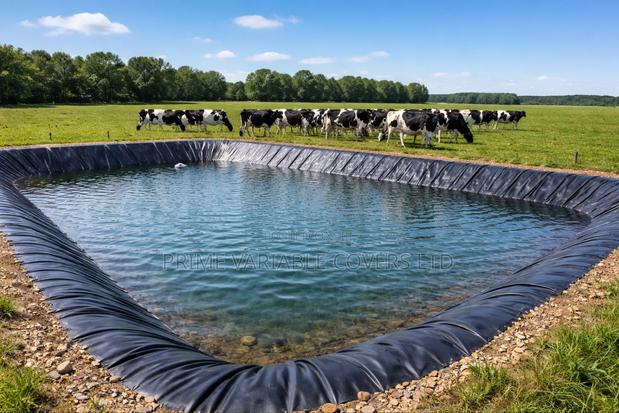 Strong, Steady Dam Liners for Water Pans - main view