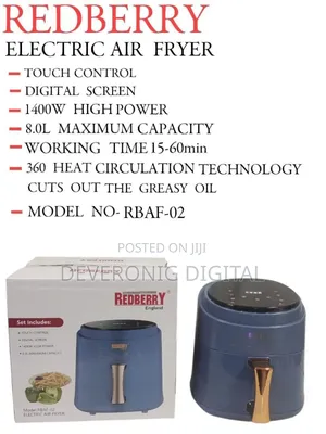 *Redberr 8l Airfryer*