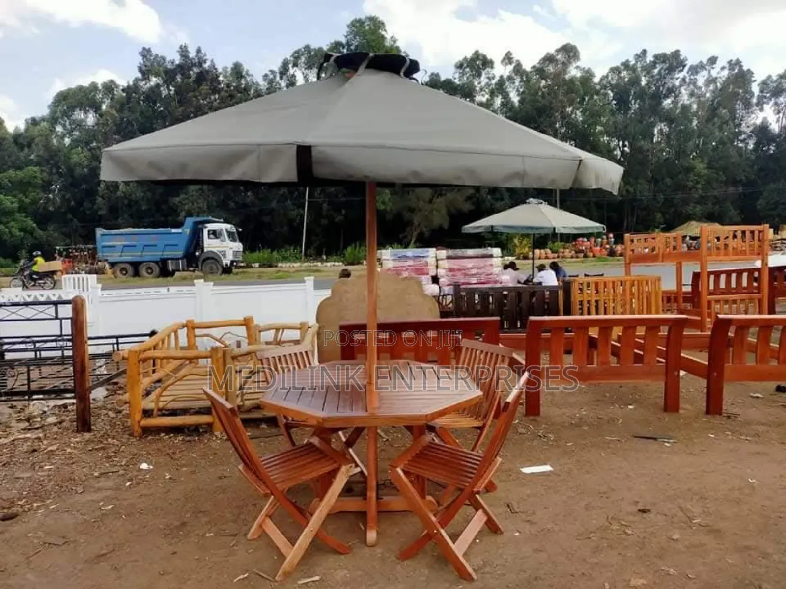 Fully Wooden Mahogany Foldable Chairs Garden Outdoor Shades