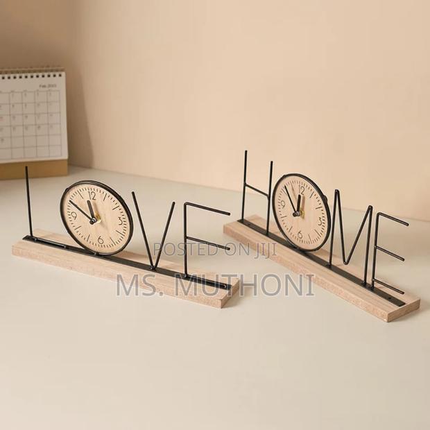 Handmade Creative Tv Cabinet Clock - thumbnail 2