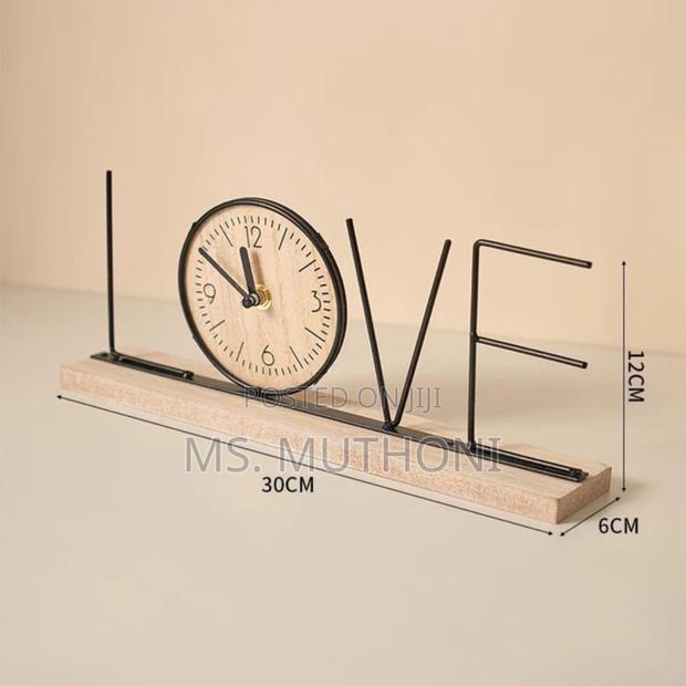 Handmade Creative Tv Cabinet Clock - thumbnail 5