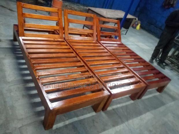 Sun Beds Mahogany Made