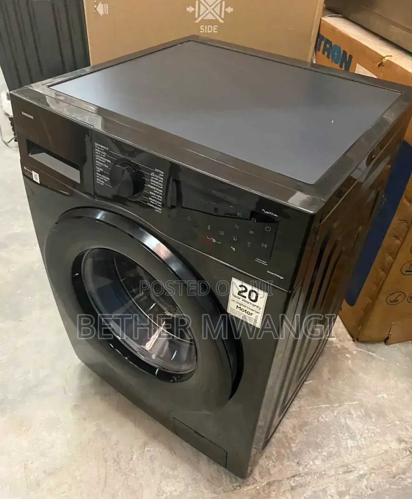 Samsung 9kgs Front Load  Washing Machine With Wifi  - In Kenya