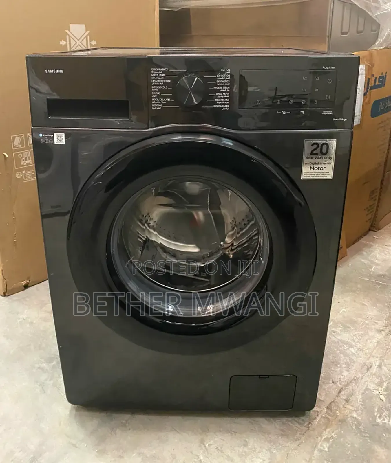 Samsung 9kgs Front Load  Washing Machine With Wifi  - In Kenya