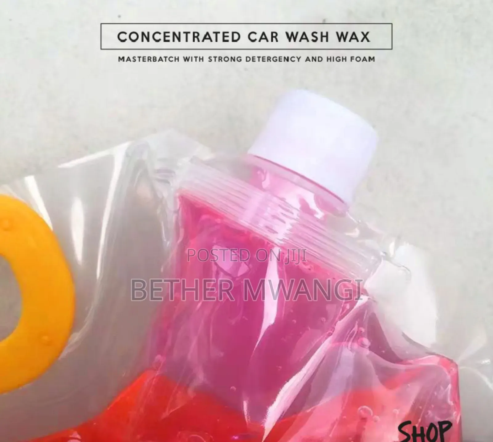 High Concentrated Car Wash Wax In Kenya