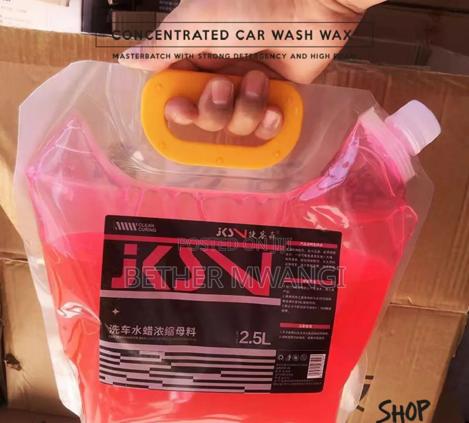 High Concentrated Car Wash Wax In Kenya