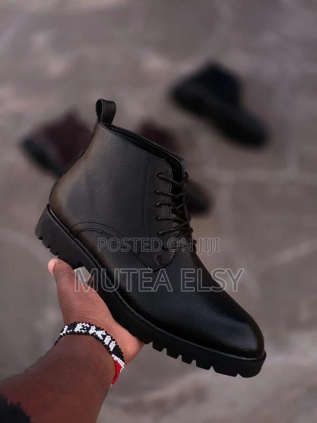 Black Coffee Brawn Italian Boots - thumbnail 5