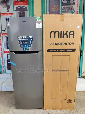 Mika 247litres Double Door Fridge No Frost