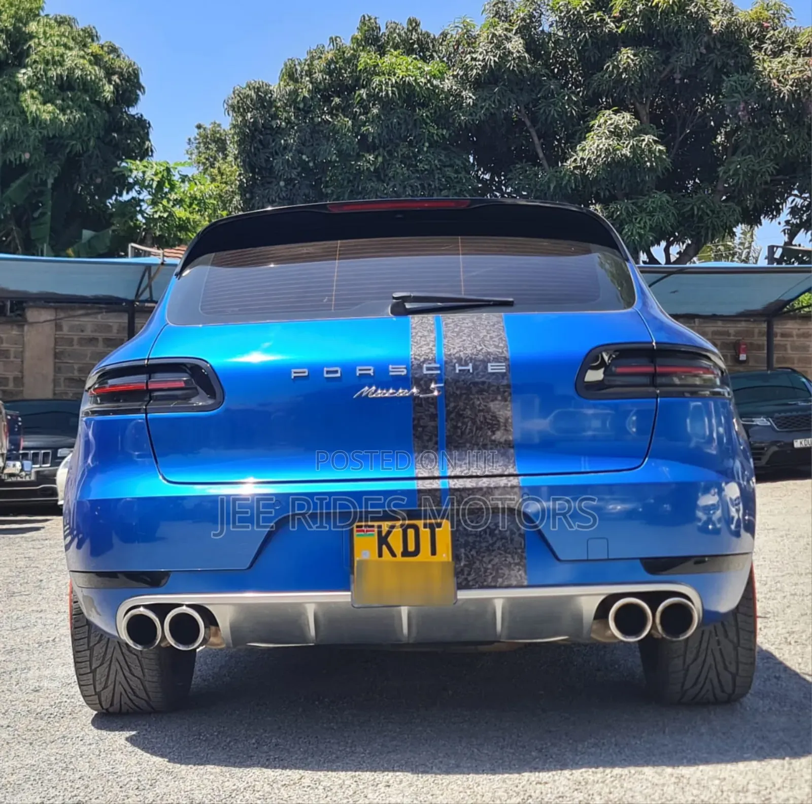 Porsche Macan S 2016 Blue