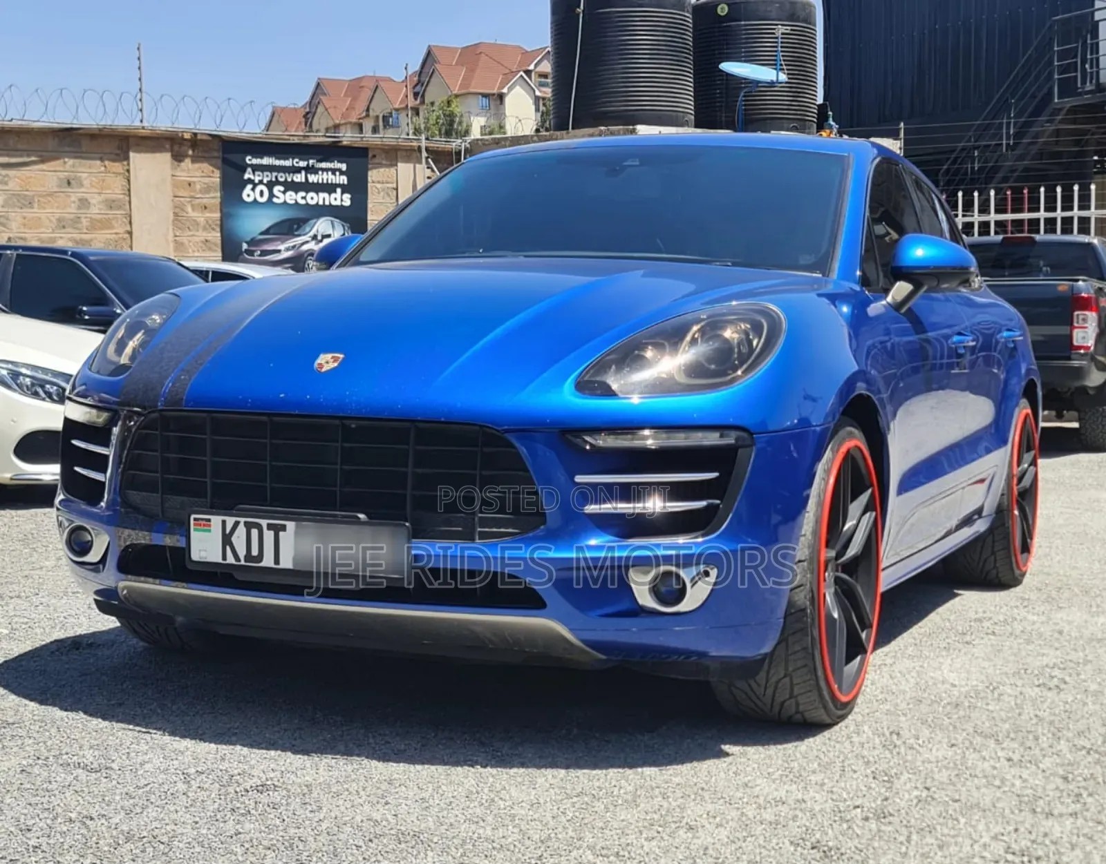 Porsche Macan S 2016 Blue