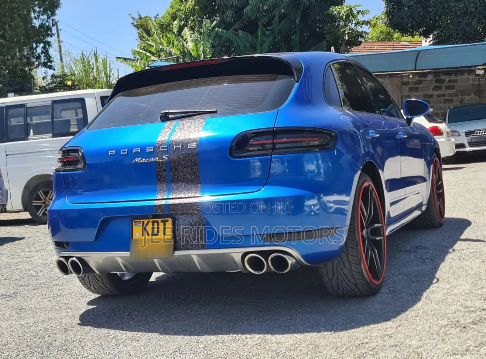 Porsche Macan S 2016 Blue