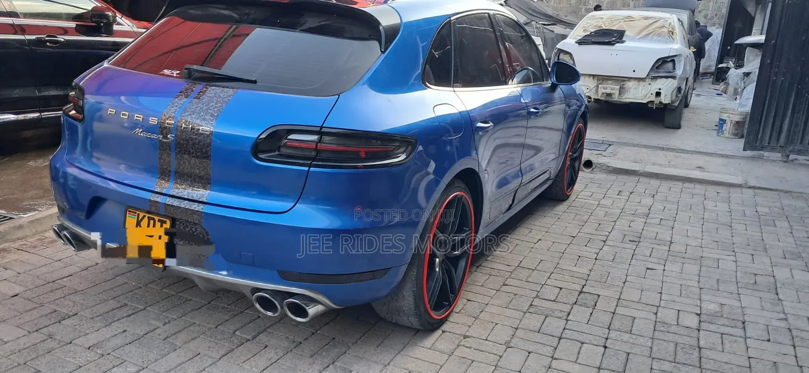 Porsche Macan S 2016 Blue