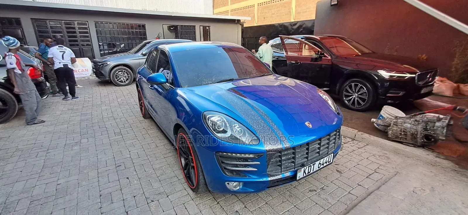 Porsche Macan S 2016 Blue