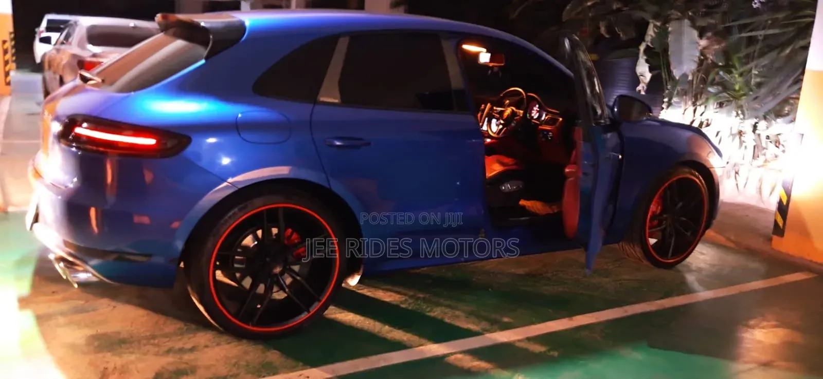 Porsche Macan S 2016 Blue