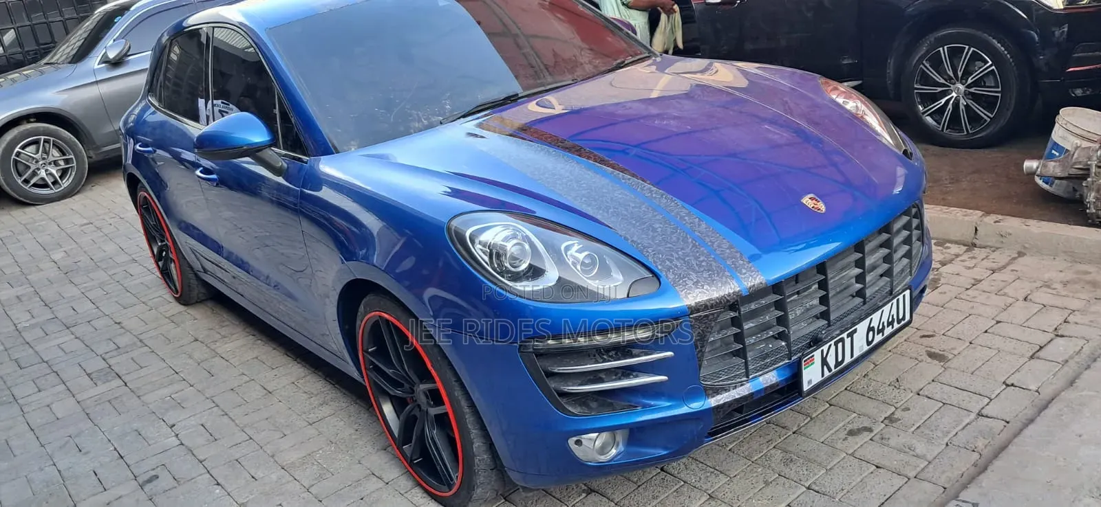 Porsche Macan S 2016 Blue