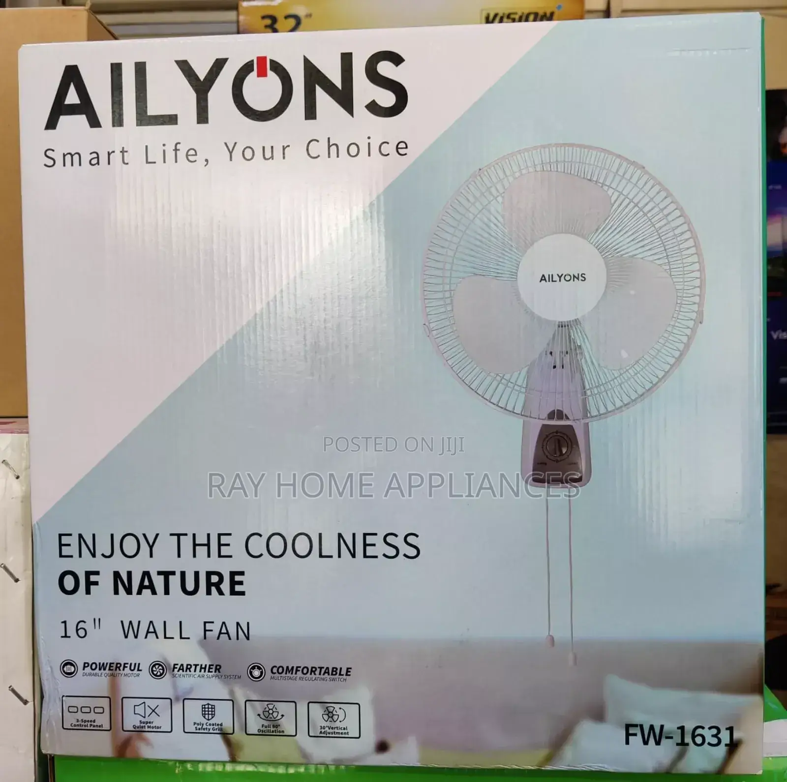 Ailyons Wall Fan 16"