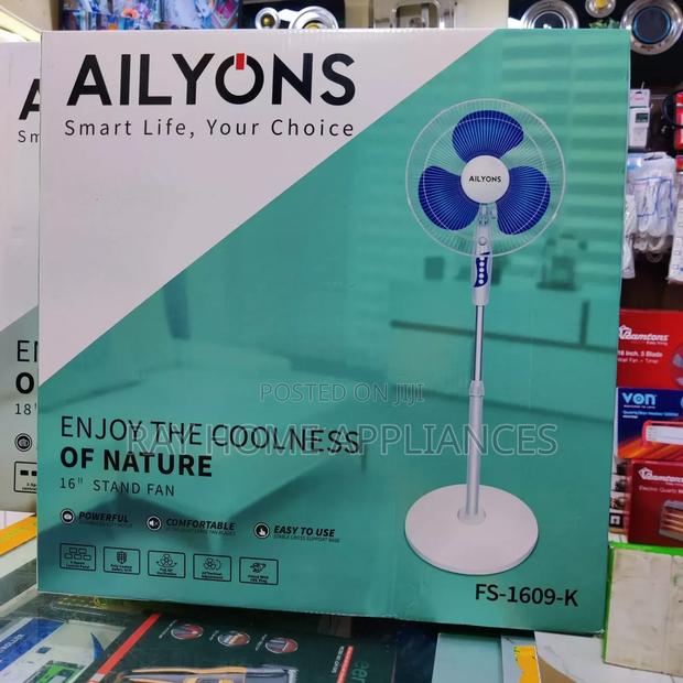 Ailyons 16" Stand Fan, Round Base New Model