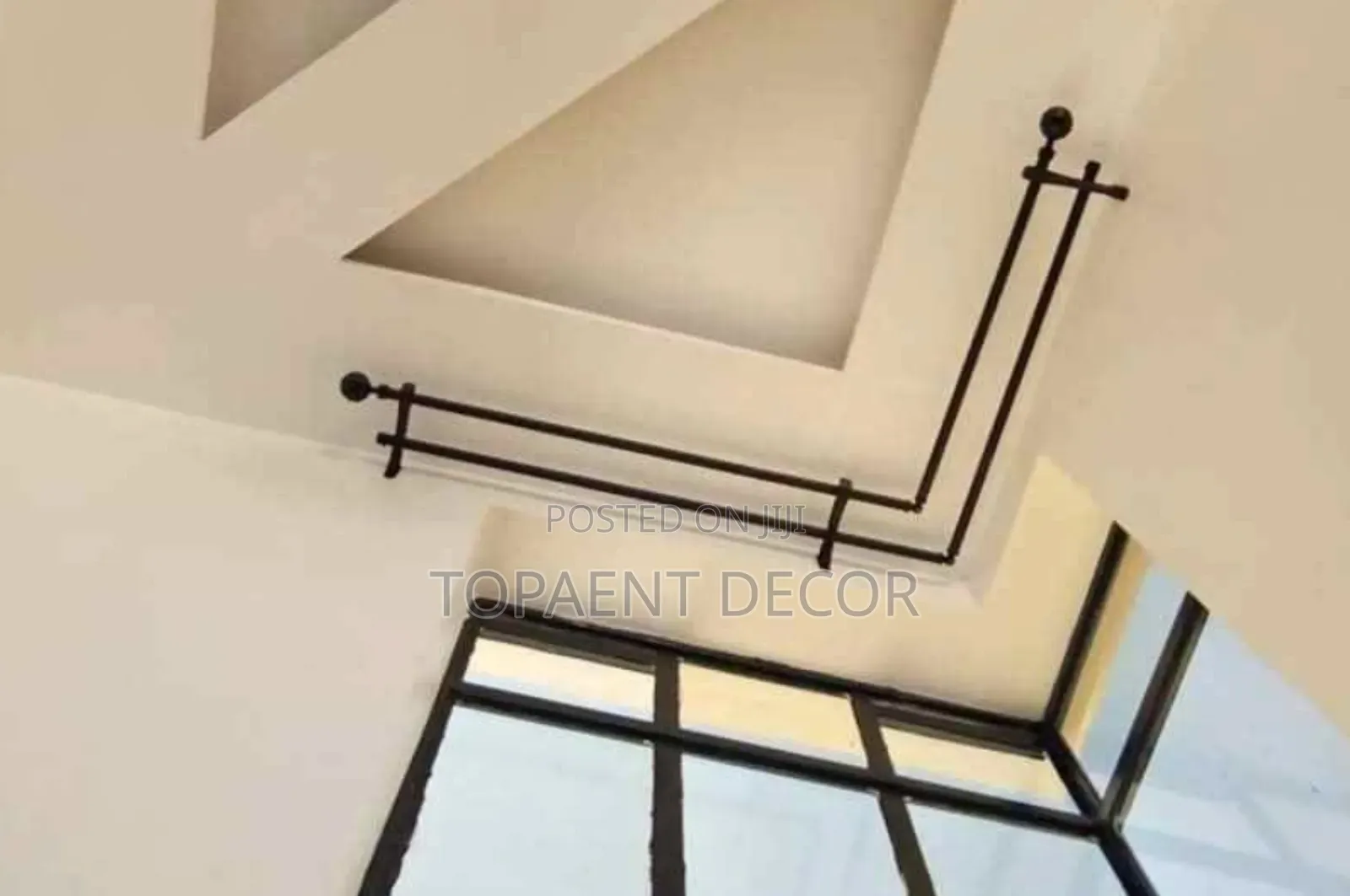Strong Grip ,Smooth Glide Powder Coated Curtain Rods