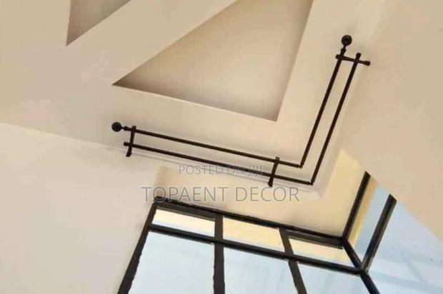 Strong Grip ,Smooth Glide Powder Coated Curtain Rods - main view