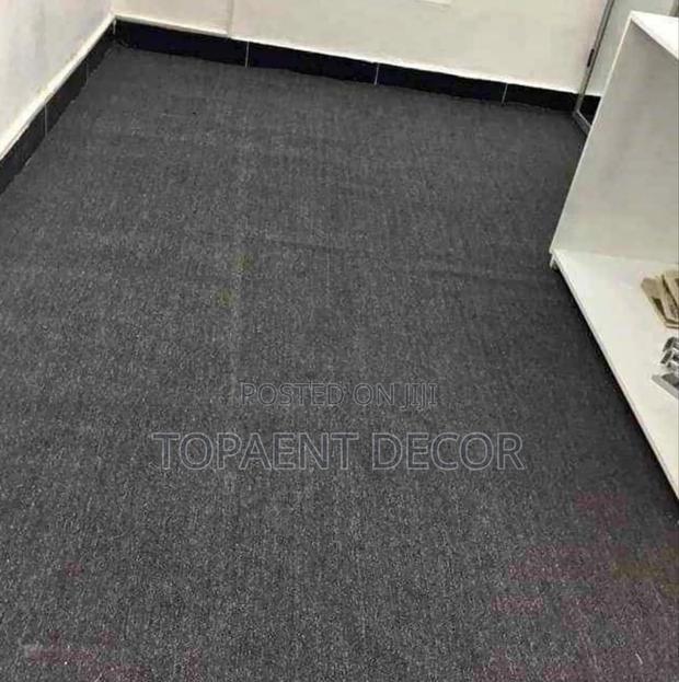 Dark Grey Custom Fitting Delta Wall To Wall Carpets - main view
