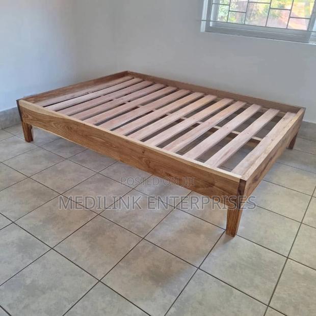 Ornate Simple Boxbed Mahogany 5*6