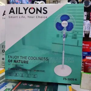 Ailyons 16" Standing Fan - White