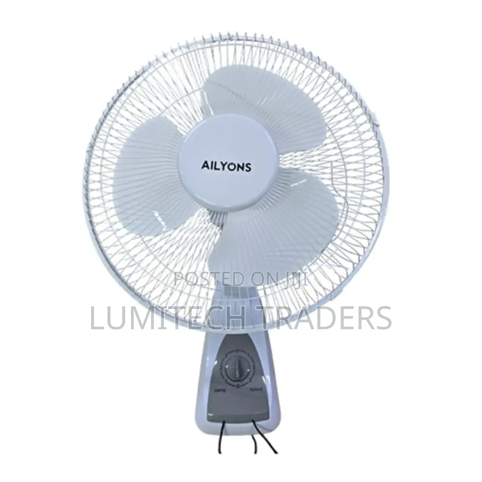 Ailyons 16inch Wall Fan 3 Speed Control
